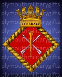 HMS Tynedale Magnet